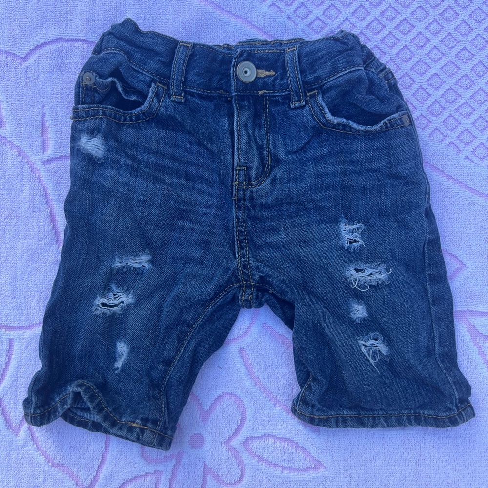 Childrens Place Boy Jean Denim Shorts Size 4